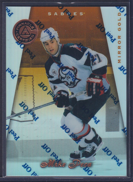 MIKE PECA - 1997 Pinnacle Certified w/ Coating, MIRROR GOLD #99