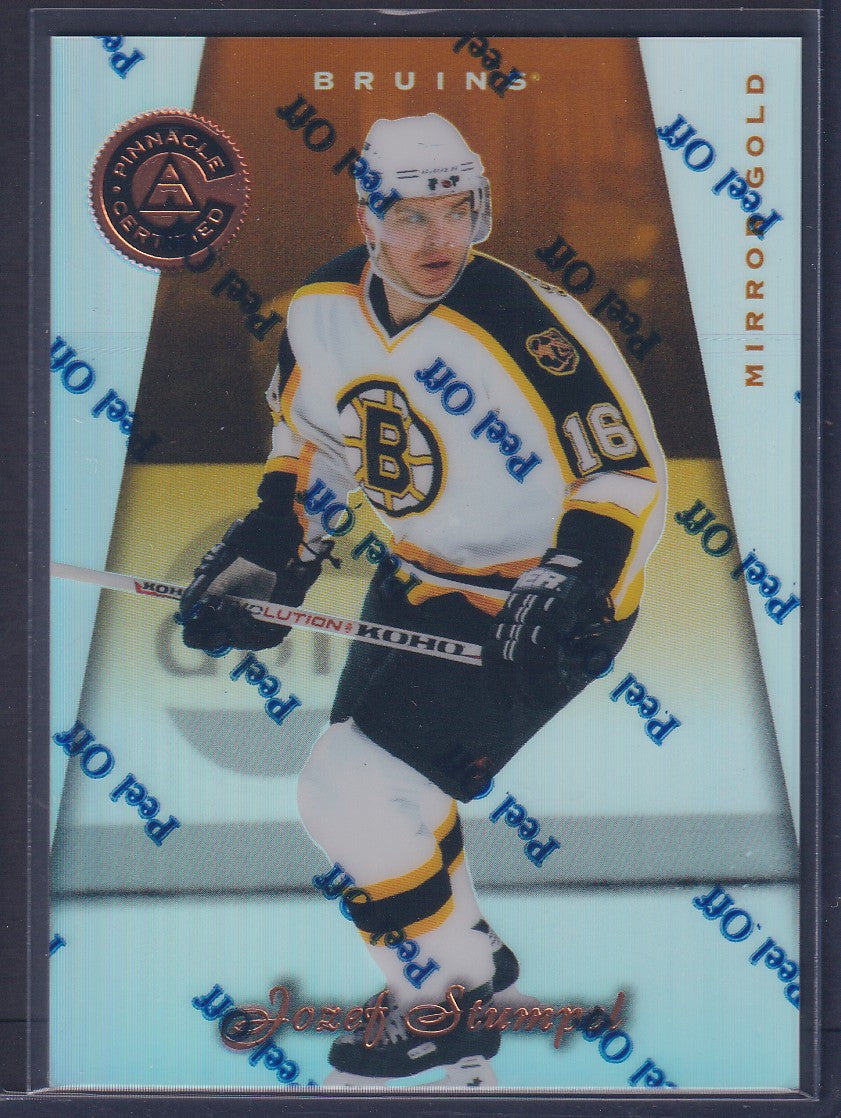 JOZEF STUMPEL - 1997 Pinnacle Certified w/ Coating, MIRROR GOLD #97