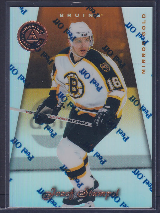 JOZEF STUMPEL - 1997 Pinnacle Certified w/ Coating, MIRROR GOLD #97