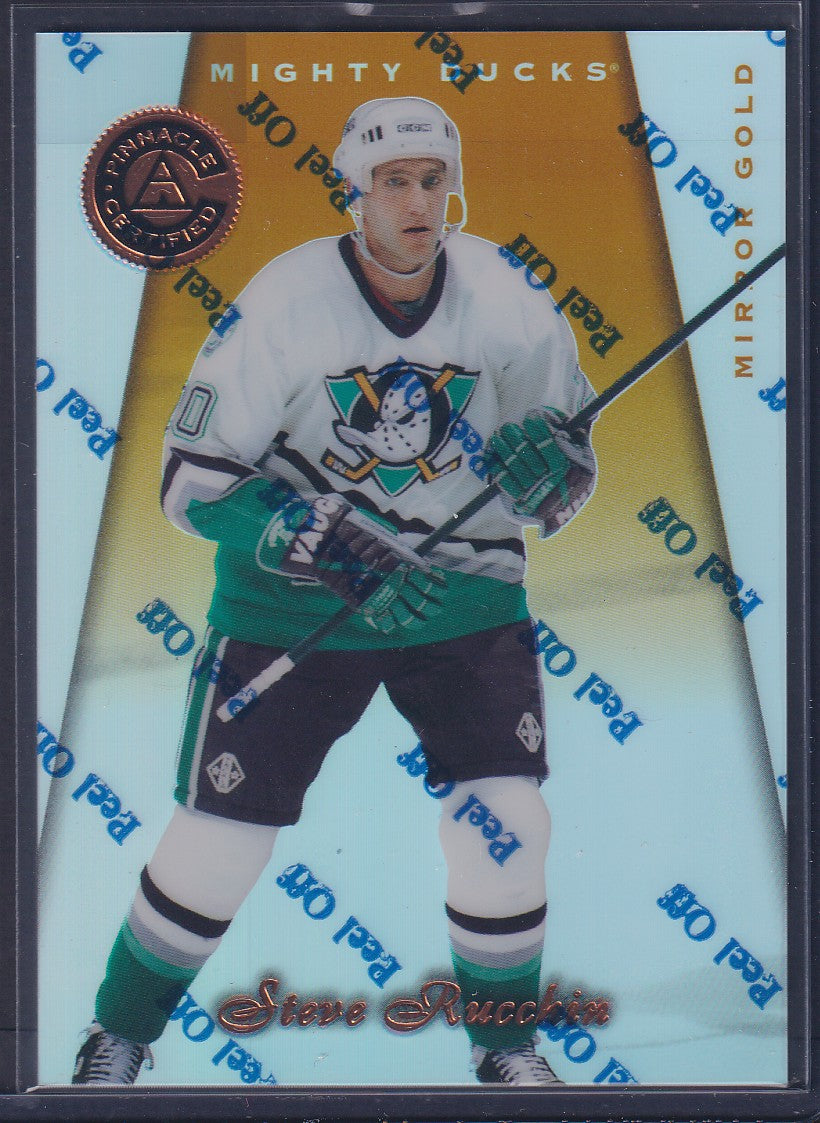 STEVE RUCCHIN - 1997 Pinnacle Certified w/ Coating, MIRROR GOLD #64