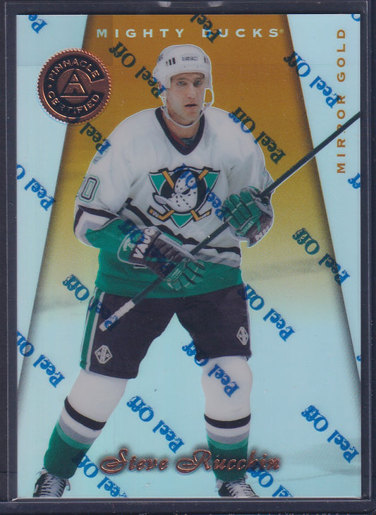 STEVE RUCCHIN - 1997 Pinnacle Certified w/ Coating, MIRROR GOLD #64