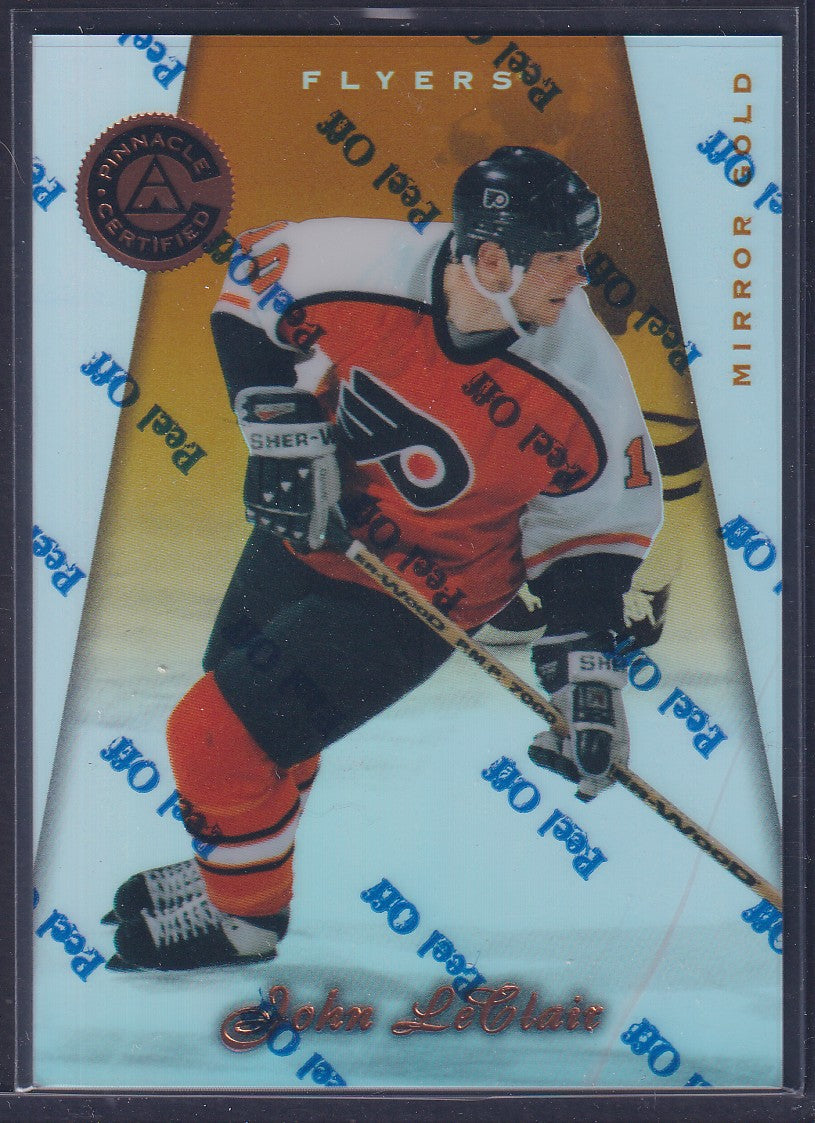 JOHN LECLAIR - 1997 Pinnacle Certified w/ Coating, MIRROR GOLD #119