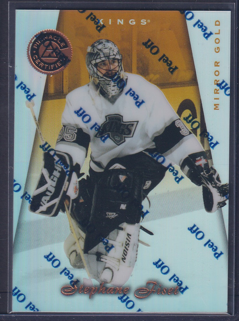 STEPHANE FISET - 1997 Pinnacle Certified w/ Coating, MIRROR GOLD #14