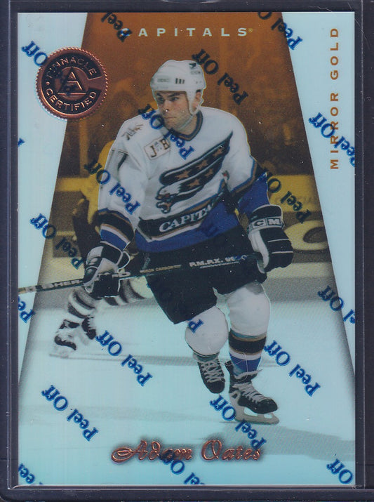 ADAM OATES - 1997 Pinnacle Certified w/ Coating, MIRROR GOLD #49