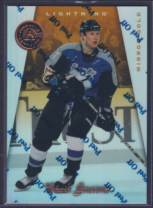 CHRIS GRATTON - 1997 Pinnacle Certified w/ Coating, MIRROR GOLD #84
