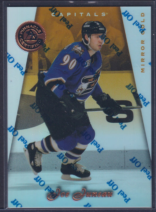 JOE JUNEAU - 1997 Pinnacle Certified w/ Coating, MIRROR GOLD #63