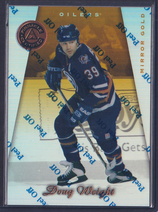 DOUG WEIGHT - 1997 Pinnacle Certified w/ Coating, MIRROR GOLD #66