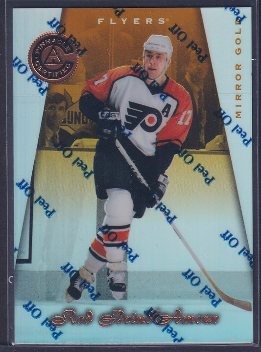 ROD BRIND'AMOUR - 1997 Pinnacle Certified w/ Coating, MIRROR GOLD #93