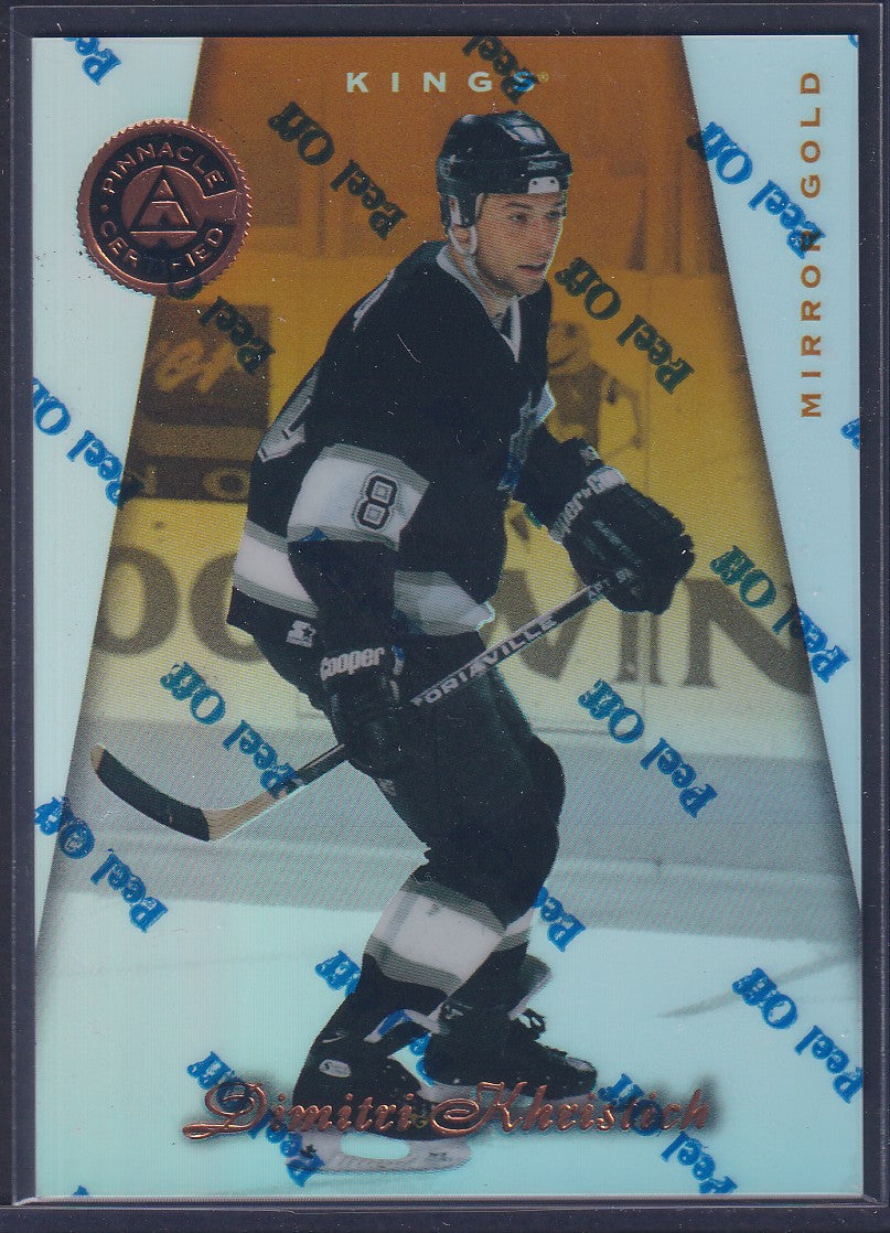 DIMITRI KHRISTICH - 1997 Pinnacle Certified w/ Coating, MIRROR GOLD #126