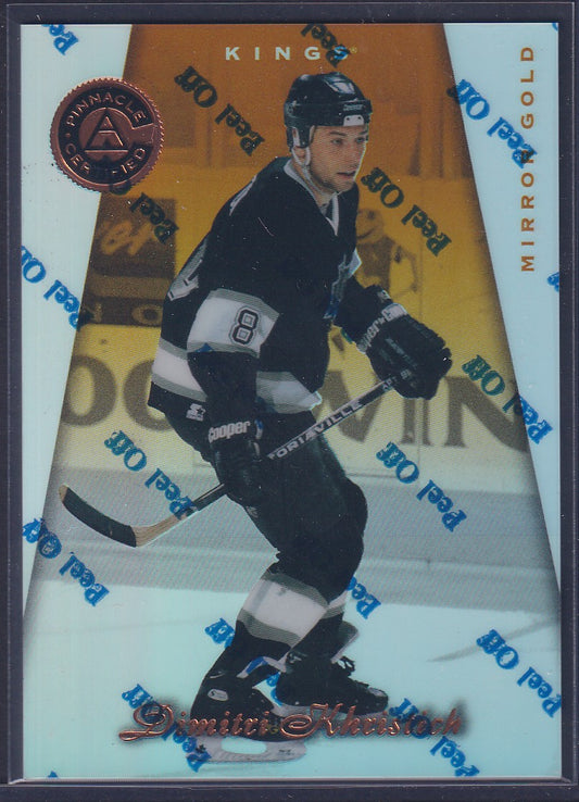 DIMITRI KHRISTICH - 1997 Pinnacle Certified w/ Coating, MIRROR GOLD #126