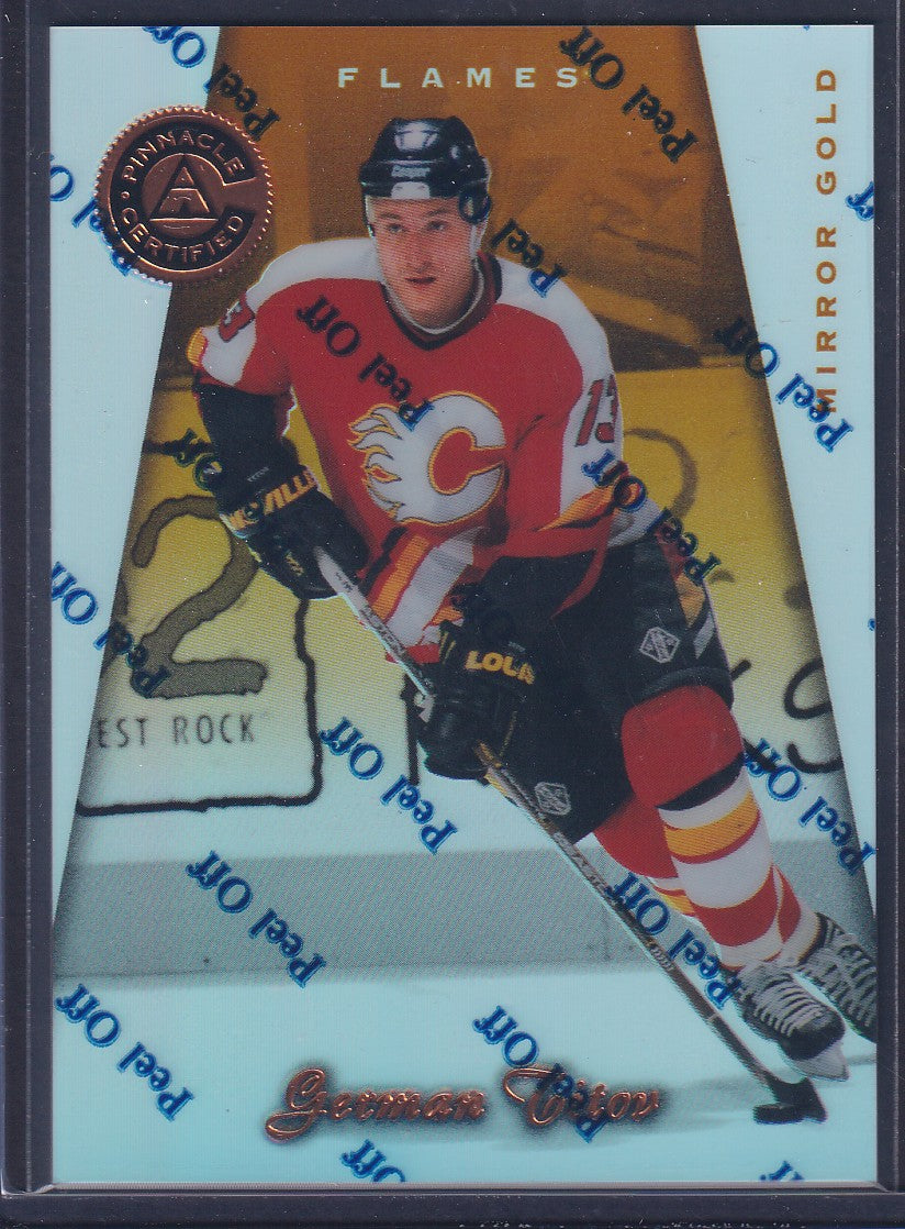 GERMAN TITOV - 1997 Pinnacle Certified w/ Coating, MIRROR GOLD #88