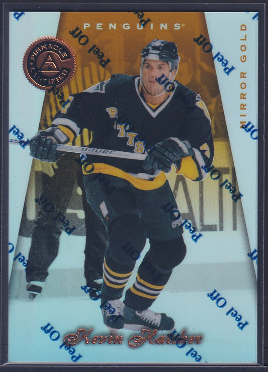 KEVIN HATCHER - 1997 Pinnacle Certified w/ Coating, MIRROR GOLD #86
