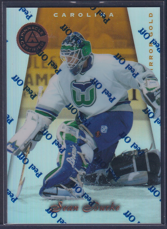 SEAN BURKE - 1997 Pinnacle Certified w/ Coating, MIRROR GOLD #25