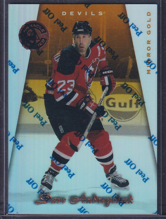 DAVE ANDREYCHUK - 1997 Pinnacle Certified w/ Coating, MIRROR GOLD #69