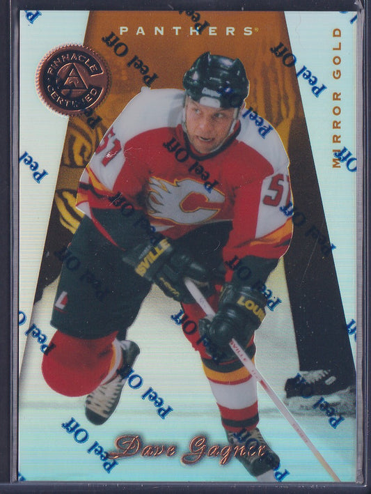DAVE GAGNER - 1997 Pinnacle Certified w/ Coating, MIRROR GOLD #47
