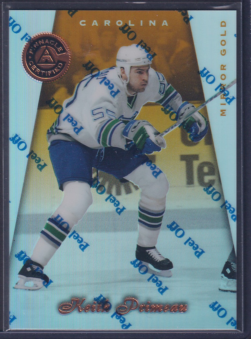 KEITH PRIMEAU - 1997 Pinnacle Certified w/ Coating, MIRROR GOLD #57
