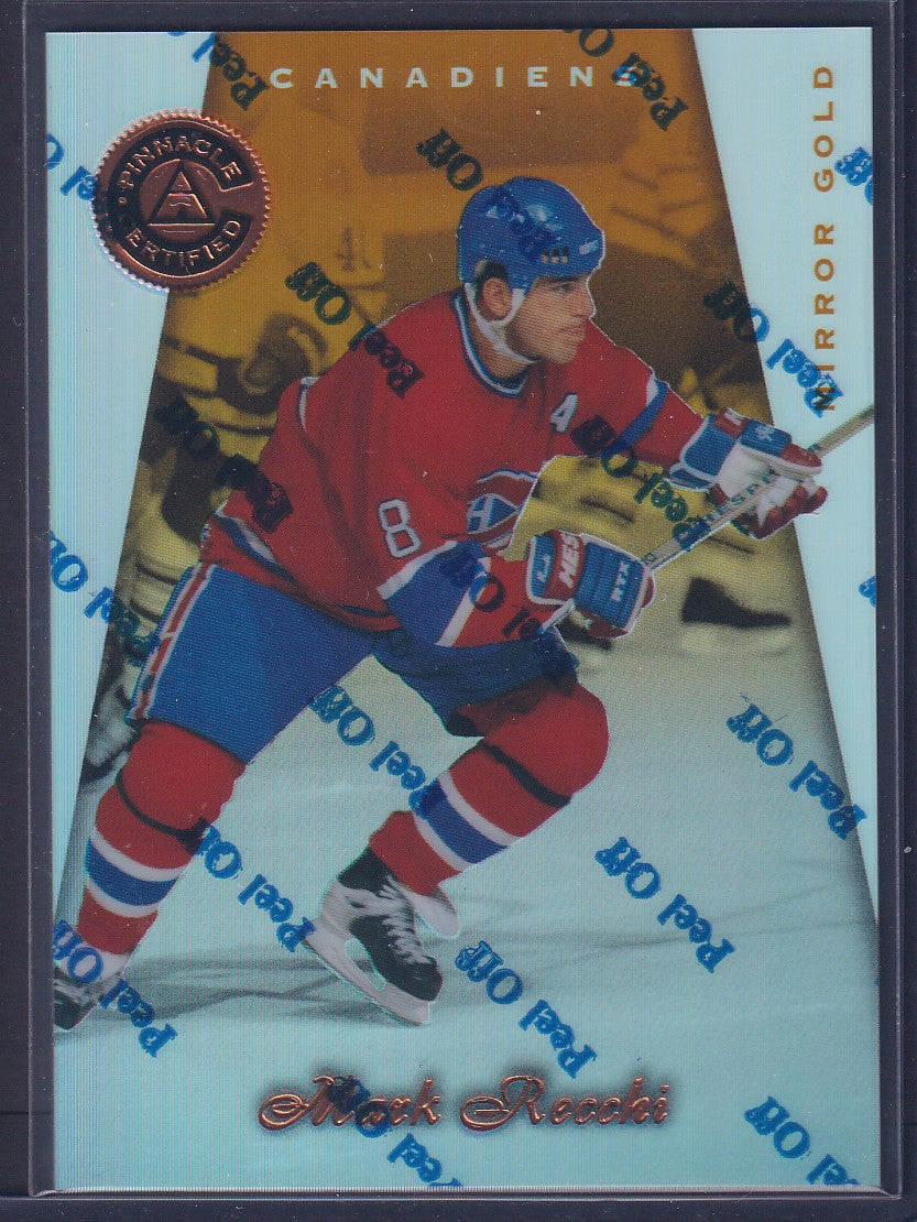 MARK RECCHI - 1997 Pinnacle Certified w/ Coating, MIRROR GOLD #58