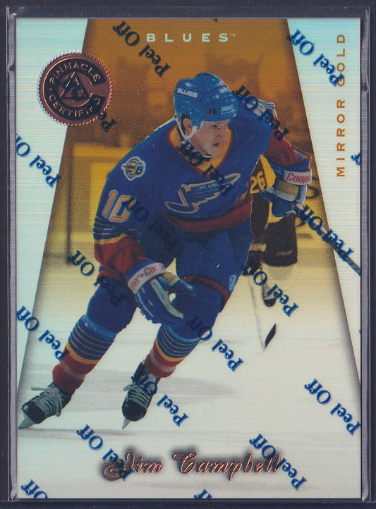 JIM CAMPBELL - 1997 Pinnacle Certified w/ Coating, MIRROR GOLD #52
