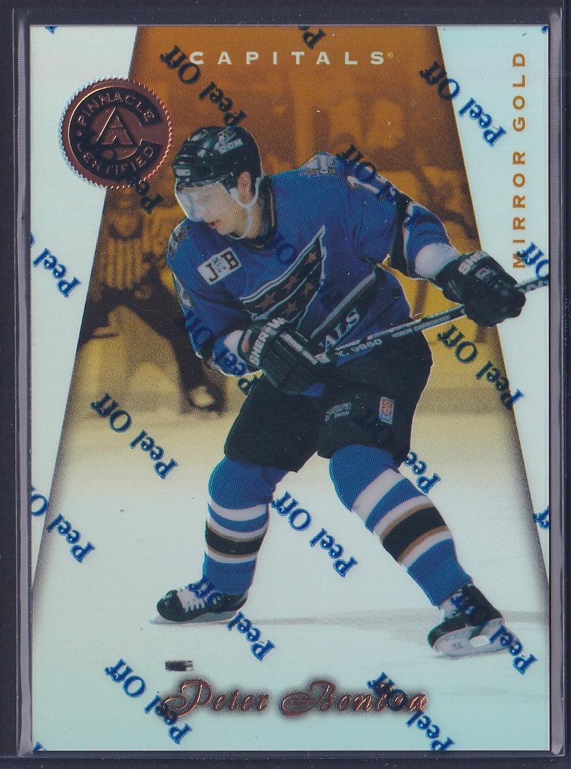 PETER BONDRA - 1997 Pinnacle Certified w/ Coating, MIRROR GOLD #46