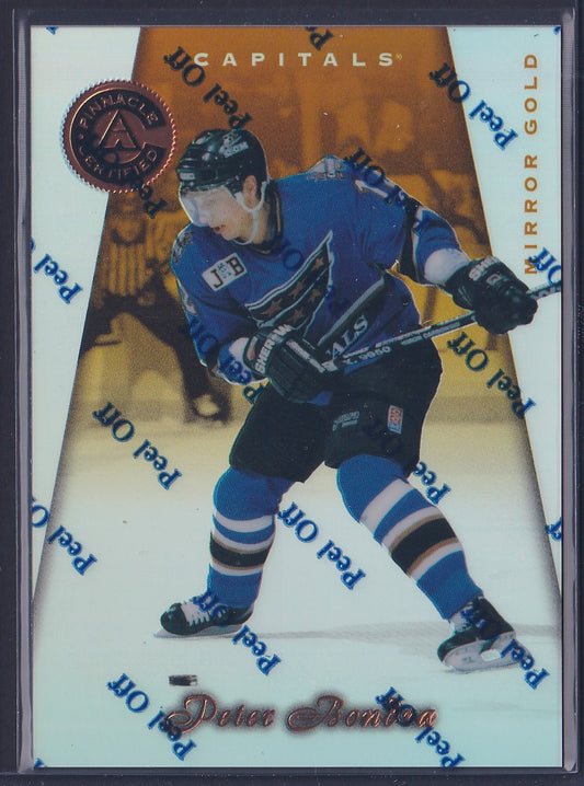 PETER BONDRA - 1997 Pinnacle Certified w/ Coating, MIRROR GOLD #46