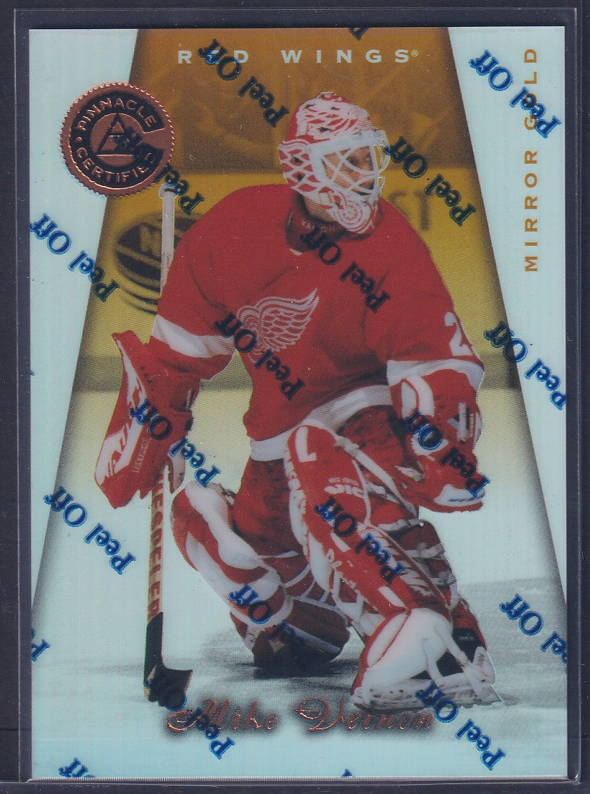 MIKE VERNON - 1997 Pinnacle Certified w/ Coating, MIRROR GOLD #8