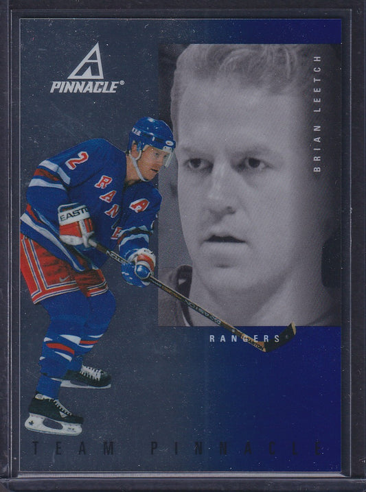 LEETCH / CHELIOS - 1997 Team Pinnacle Mirror Foil Parallel #3