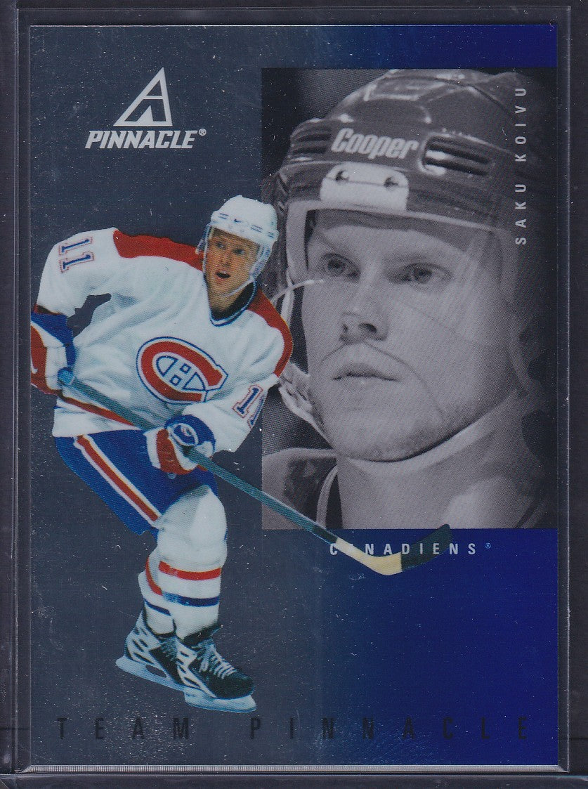 KOIVU / FORSBERG - 1997 Team Pinnacle Mirror Foil Parallel #7