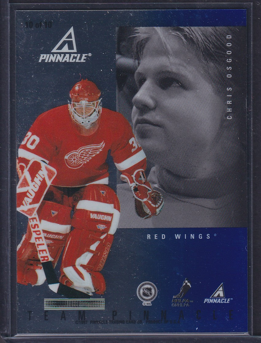 VANBIESBROUCK / OSGOOD - 1997 Team Pinnacle Mirror Foil Parallel #10