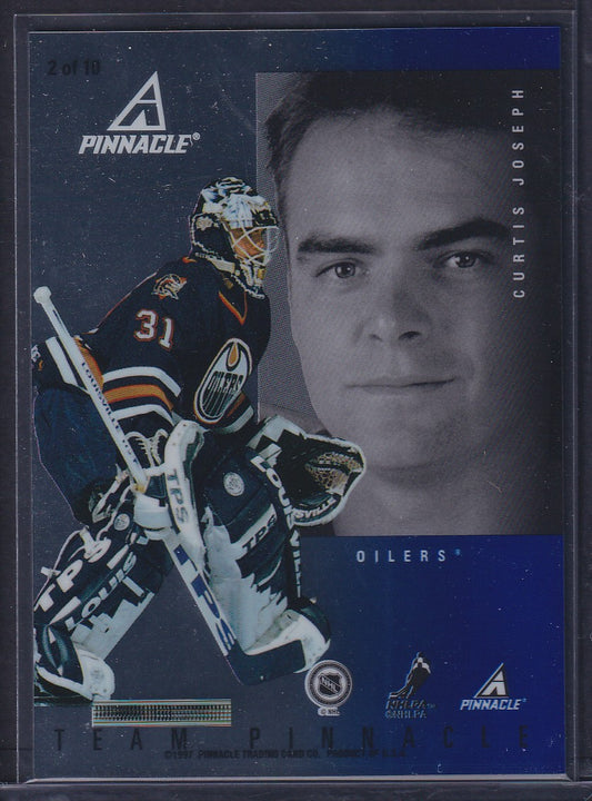 HASEK / JOSEPH - 1997 Team Pinnacle Mirror Foil Parallel #2