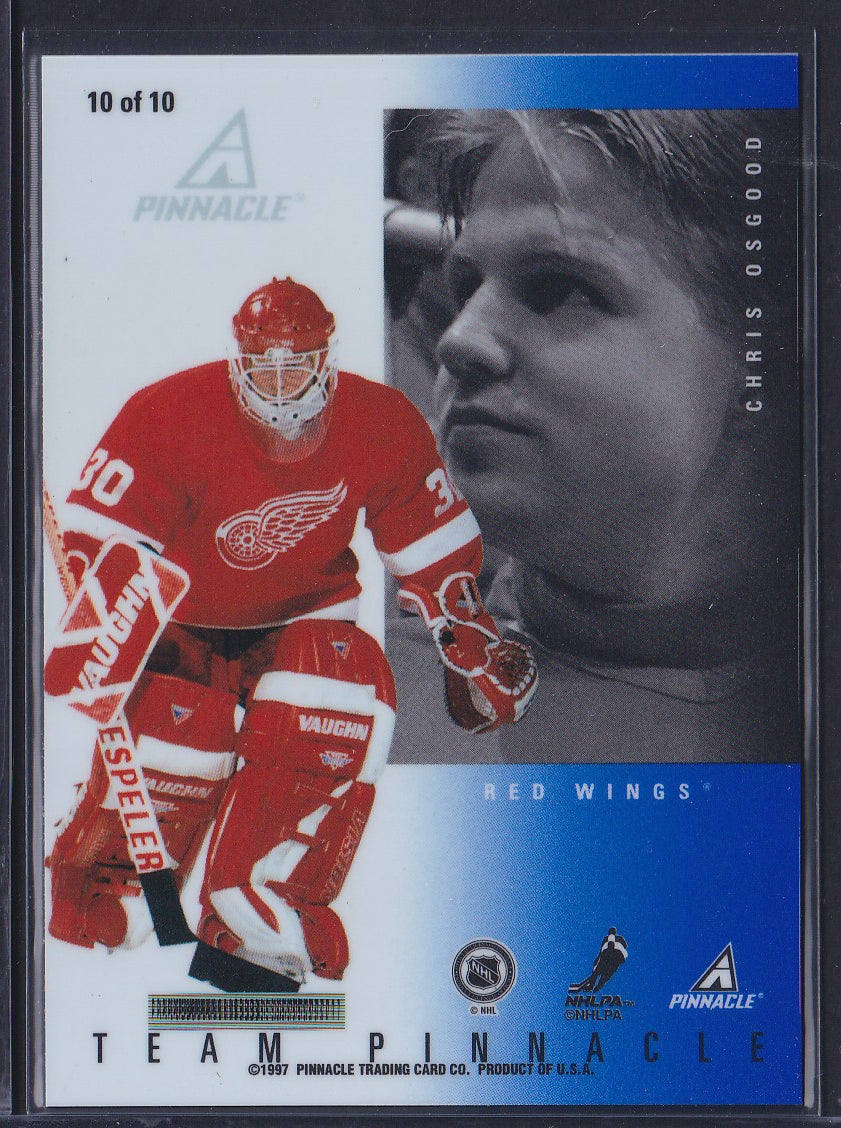 VANBIESBROUCK / OSGOOD - 1997 Team Pinnacle Mirror Foil Parallel #10