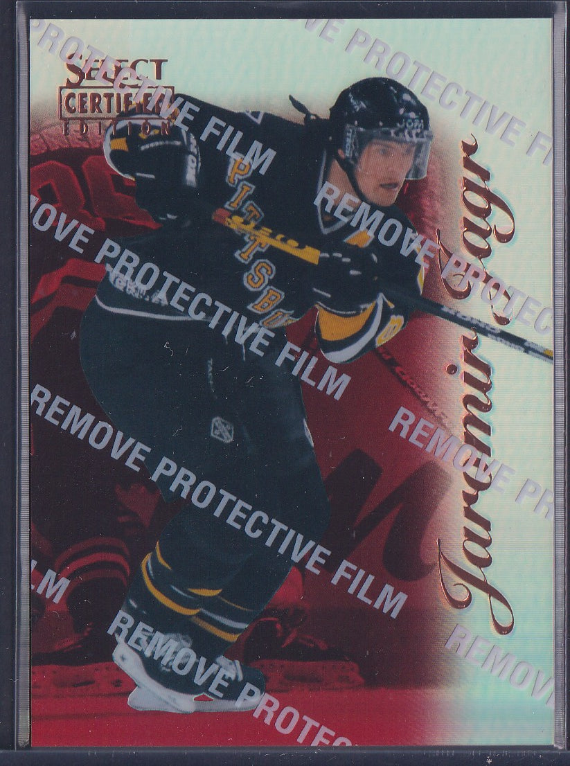 JAROMIR JAGR - 1996 Pinnacle Select Certified Editions MIRROR RED #43