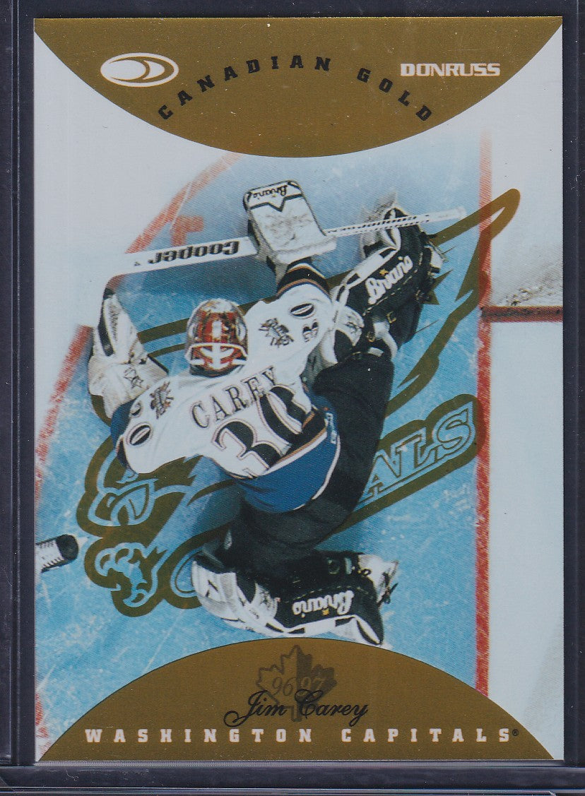 JIM CAREY - 1996 Donruss Canadian Ice GOLD PRESS PROOF #79, /150