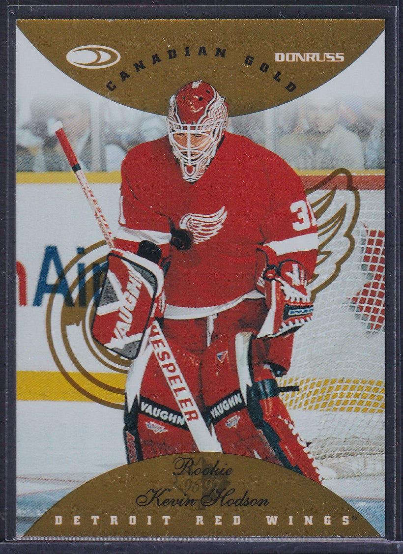 KEVIN HODSON - 1996 Donruss Canadian Ice GOLD PRESS PROOF #136, /150