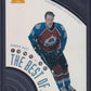 PETER FORSBERG - 1996 Donruss Leaf The Best Of Die Cut #8, xxxx/1500