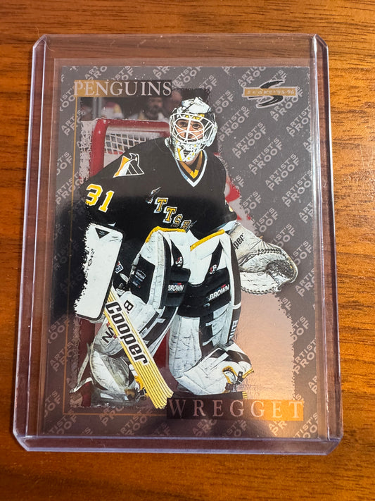 KEN WREGGET - 1995 Pinnacle Score Black Ice Artist's Proof #126