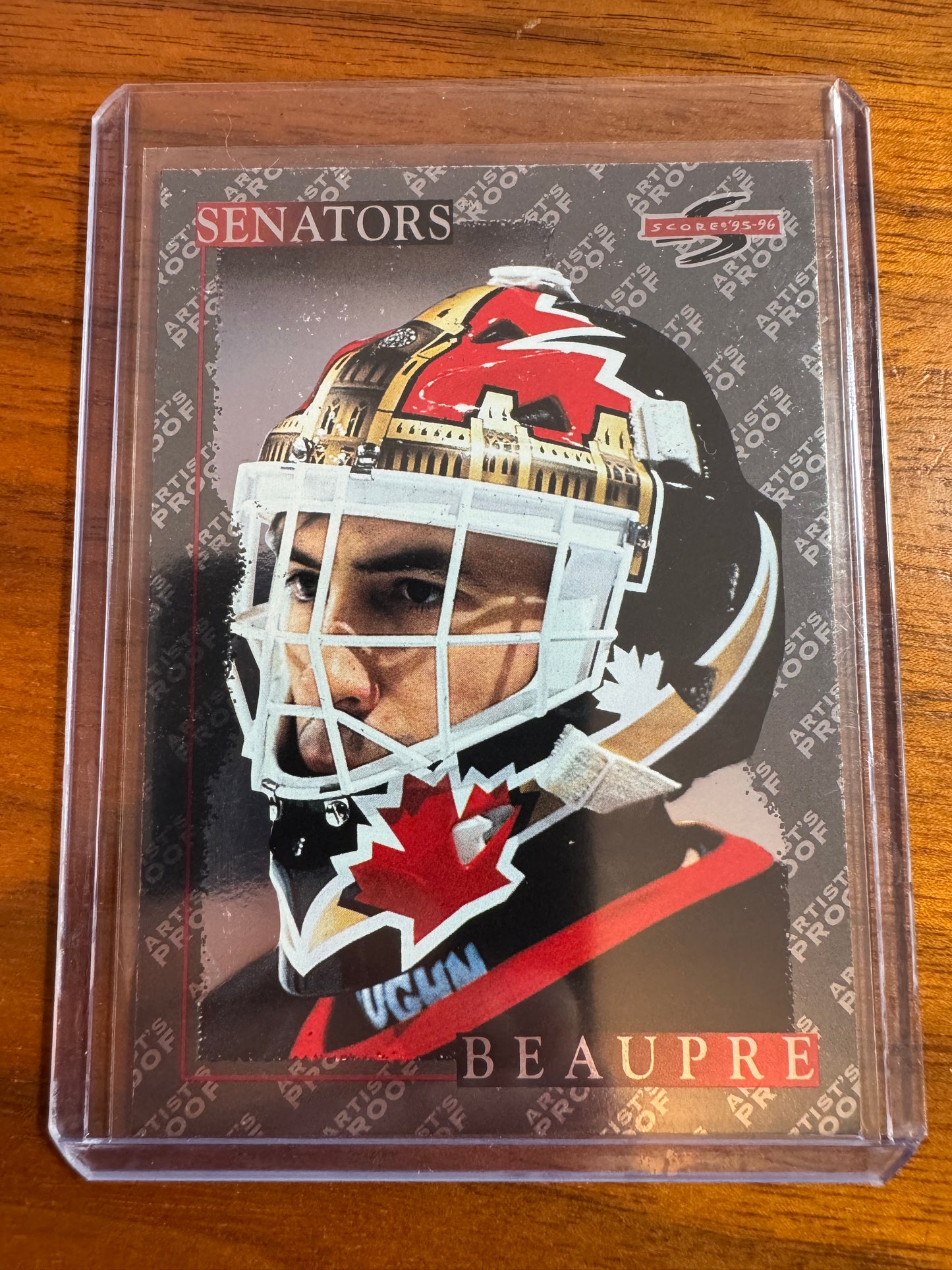 DON BEAUPRE - 1995 Pinnacle Score Black Ice Artist's Proof #246