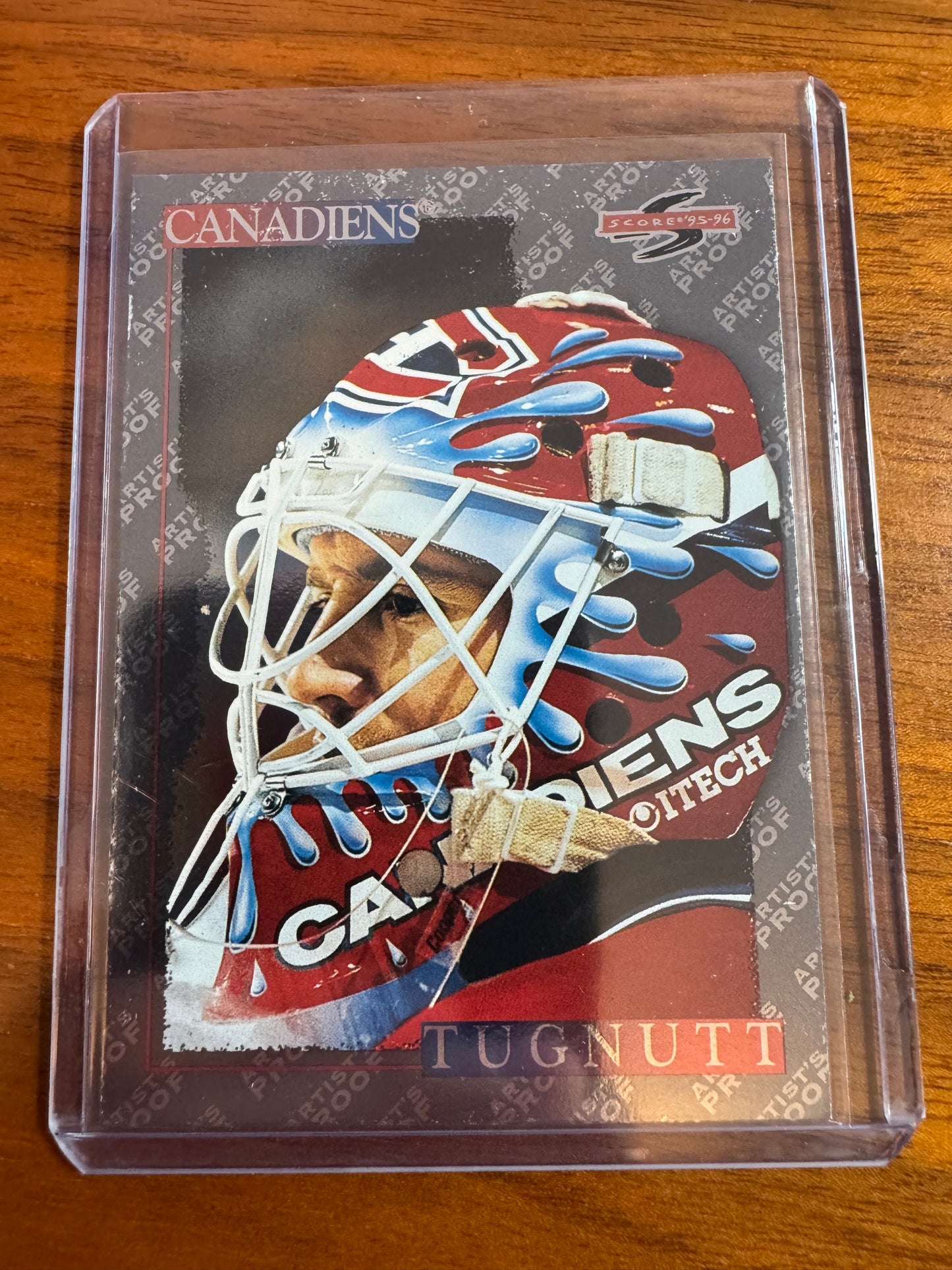 RON TUGNUTT - 1995 Pinnacle Score Black Ice Artist's Proof #70