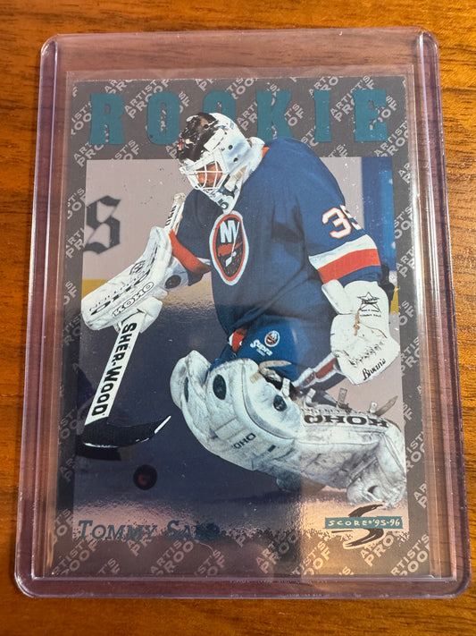 TOMMY SALO - 1995 Pinnacle Score Black Ice Artist's Proof #314