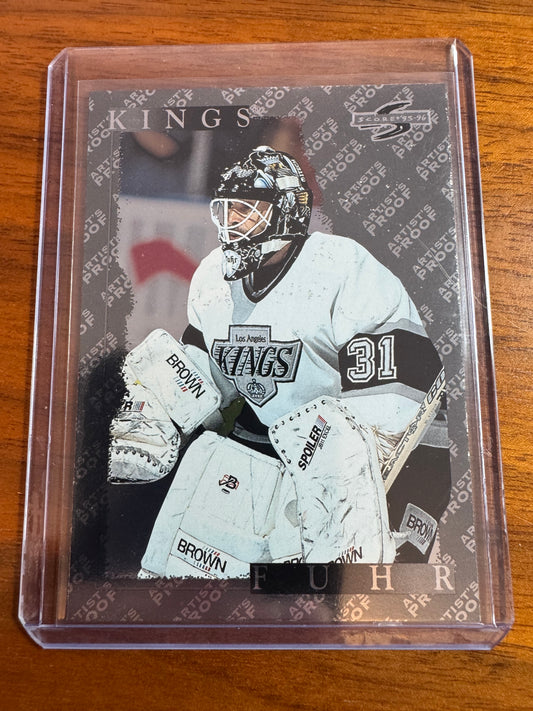 GRANT FUHR - 1995 Pinnacle Score Black Ice Artist's Proof #228