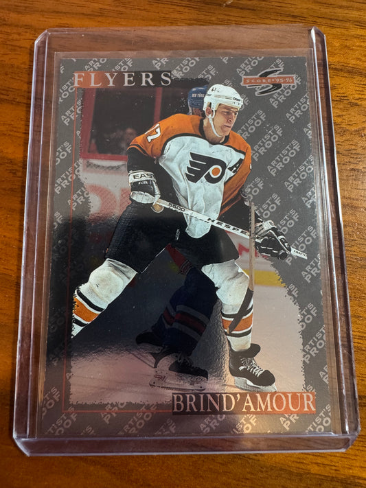 ROD BRIND'AMOUR - 1995 Pinnacle Score Black Ice Artist's Proof #244