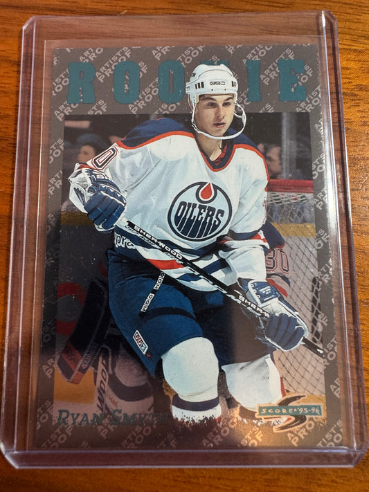 RYAN SMYTH - 1995 Pinnacle Score Black Ice Artist's Proof #304