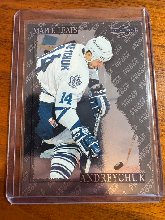 DAVE ANDREYCHUK - 1995 Pinnacle Score Black Ice Artist's Proof #109