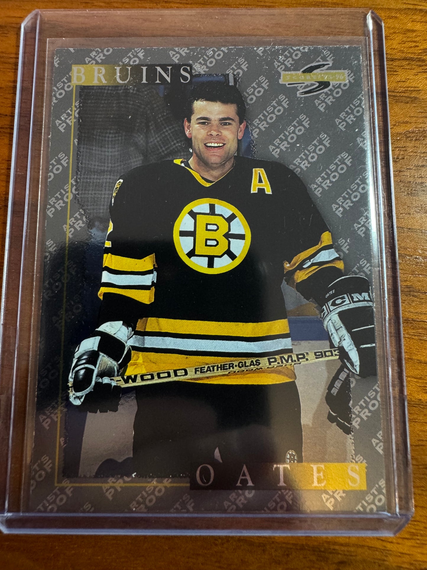 ADAM OATES - 1995 Pinnacle Score Black Ice Artist's Proof #119