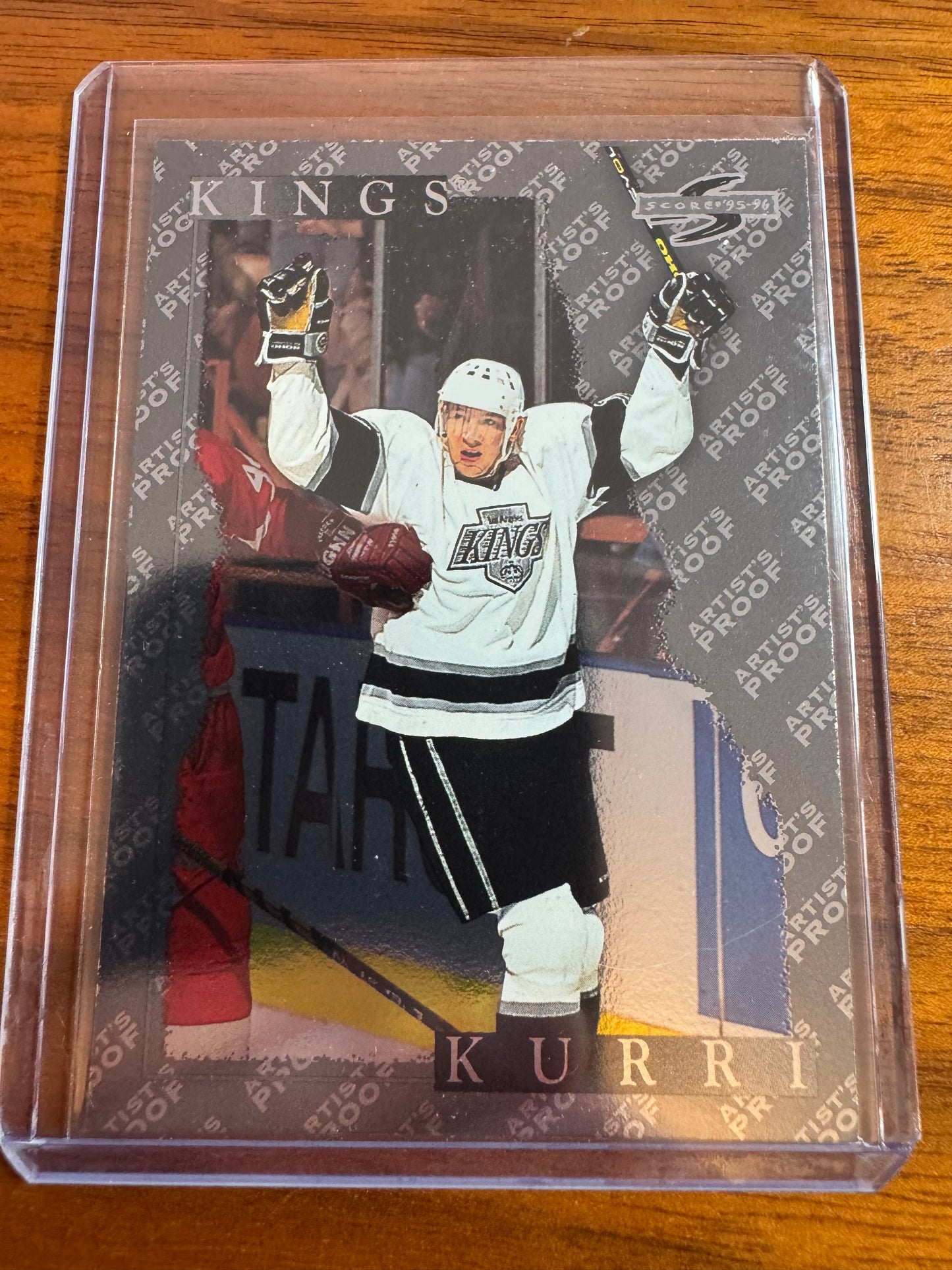 JARI KURRI - 1995 Pinnacle Score Black Ice Artist's Proof #115
