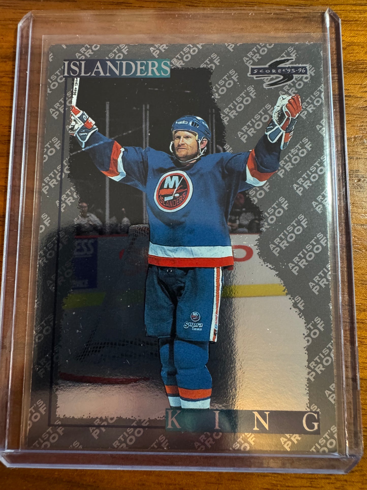 DEREK KING - 1995 Pinnacle Score Black Ice Artist's Proof #238