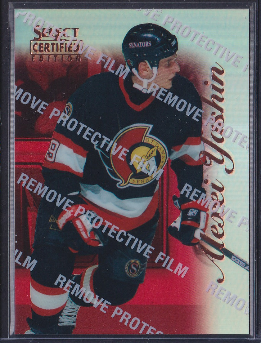 ALEXEI YASHIN - 1996 Pinnacle Select Certified MIRROR RED #83