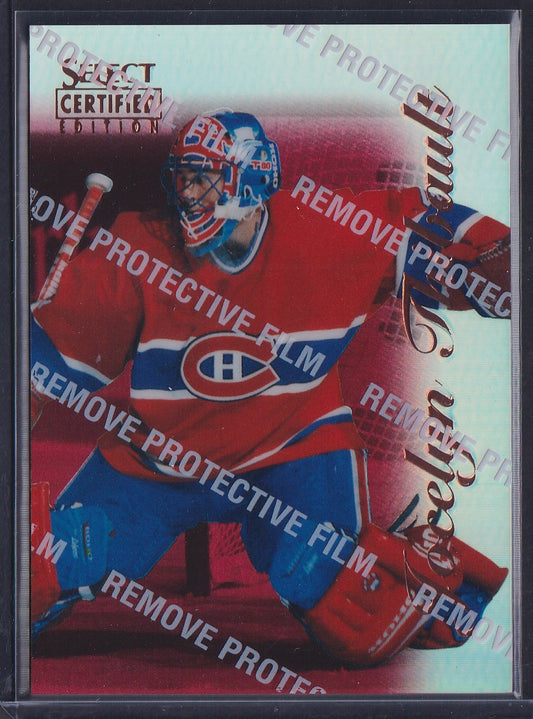 JOCELYN THIBAULT - 1996 Pinnacle Select Certified MIRROR RED #3