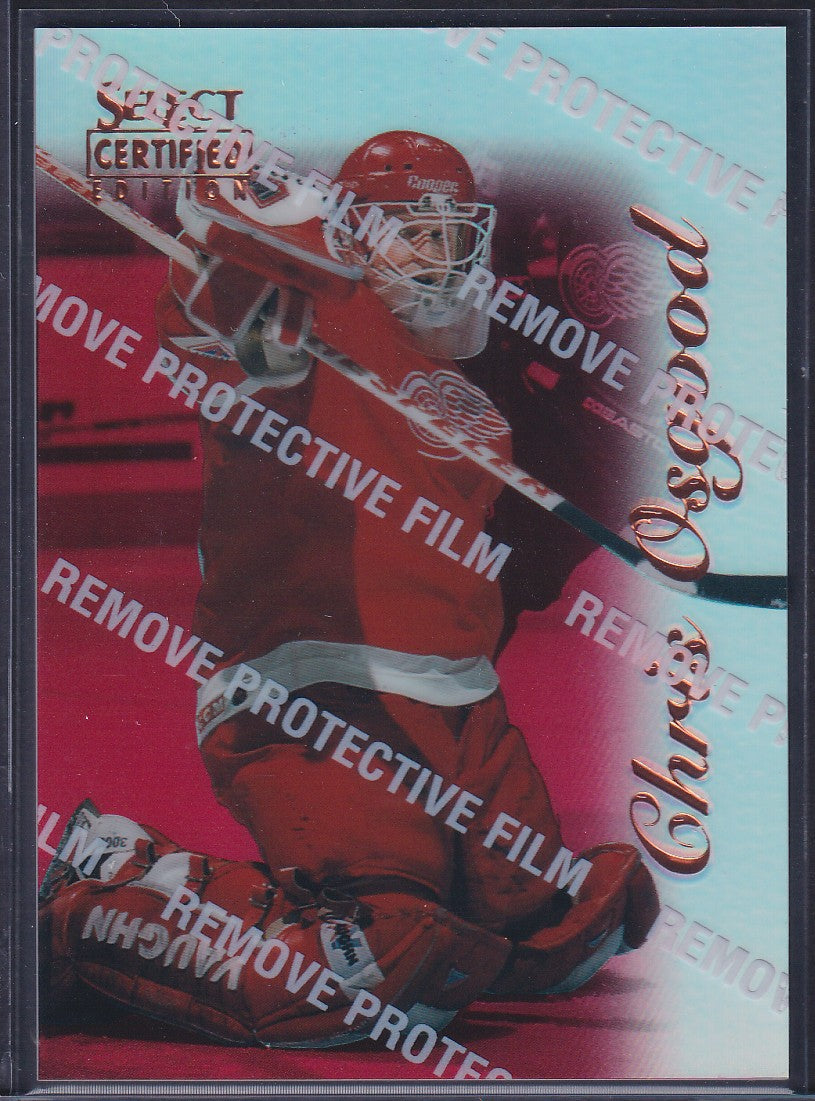CHRIS OSGOOD - 1996 Pinnacle Select Certified MIRROR RED #20
