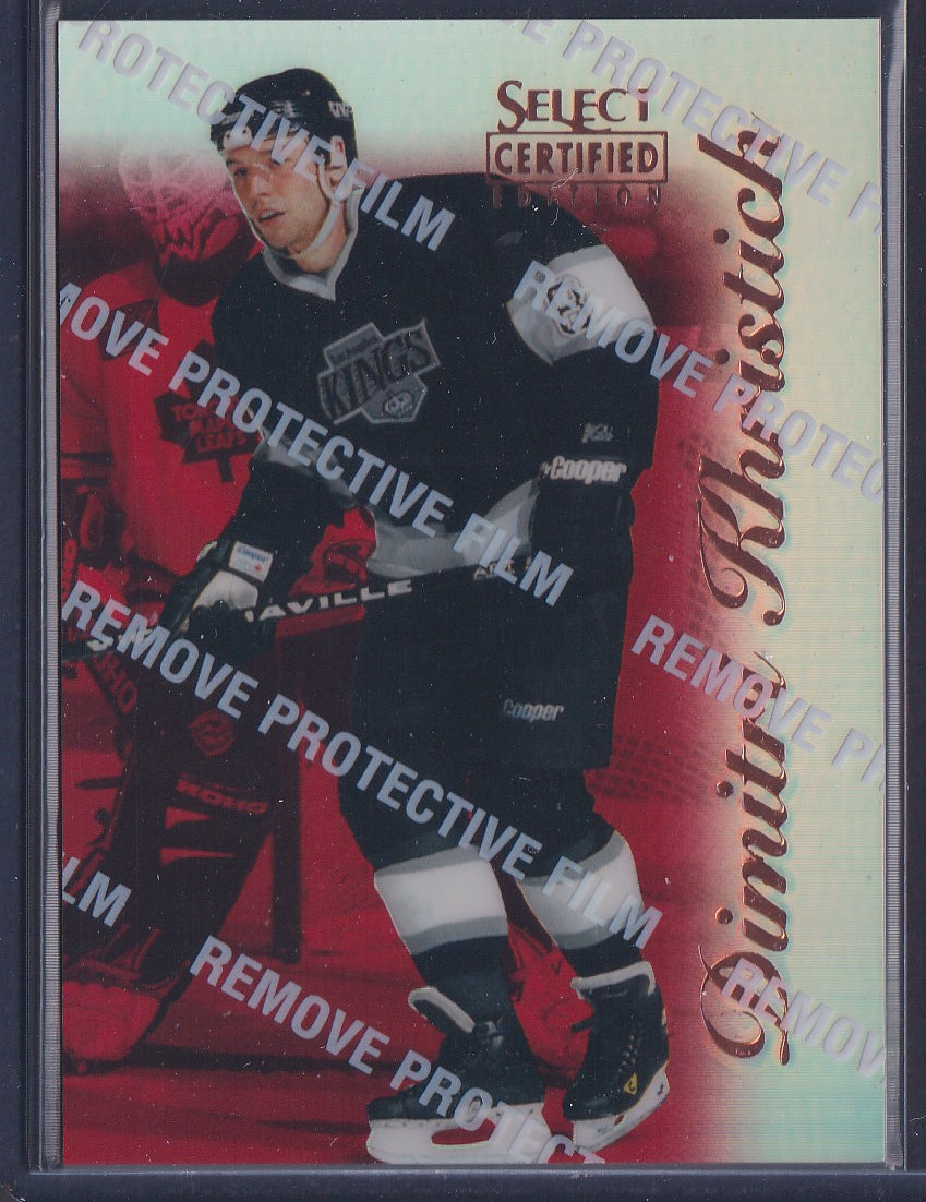 DIMITRI KHRISTICH - 1996 Pinnacle Select Certified MIRROR RED #46