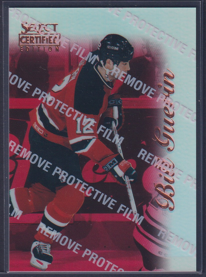 BILL GUERIN - 1996 Pinnacle Select Certified MIRROR RED #26